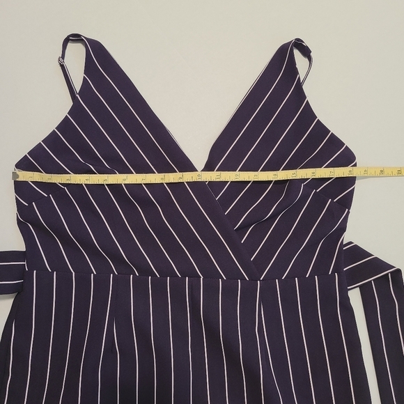 NWT ASOS Wrap Jumpsuit Navy Size 10 - Picture 11 of 14